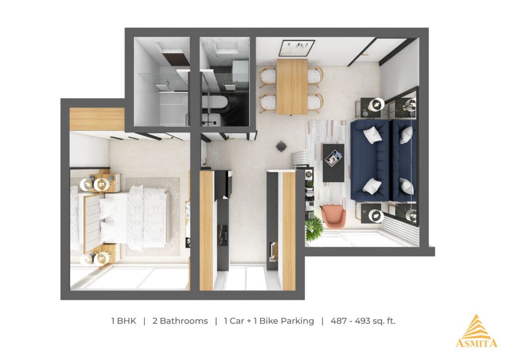 asmita grand maison floor plan