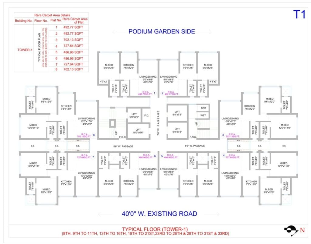Asmita layout plan