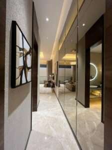 Sunteck Sky Park furnished sample flat, Mira Road