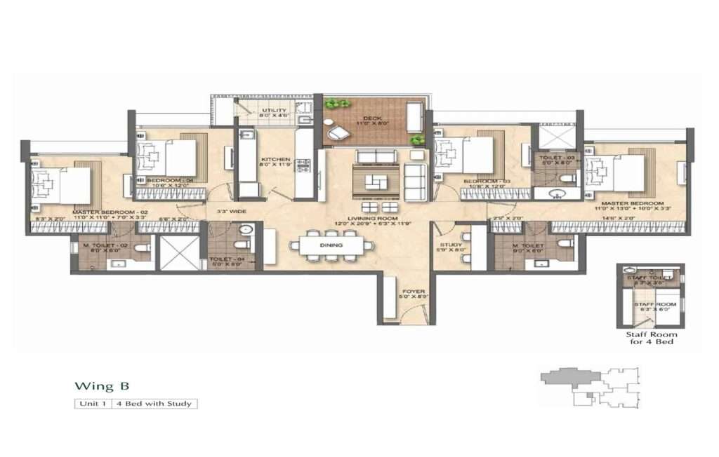 lodha solitaire mahalaxmi floor plan