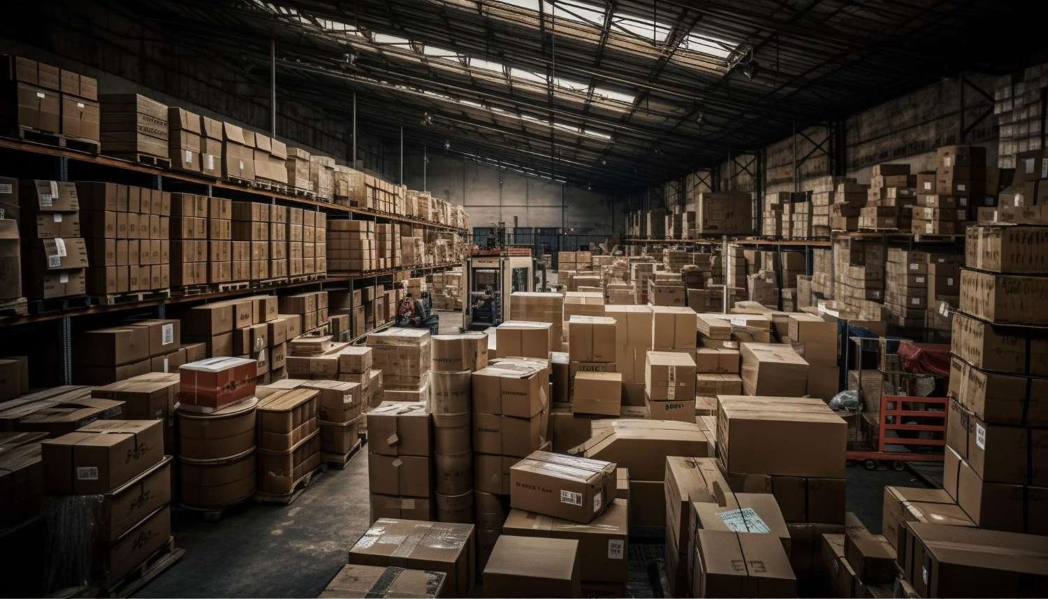 Navigating Property Ownership: Essential Documents Guide 3 Interior of a warehouse with stacked storage boxes