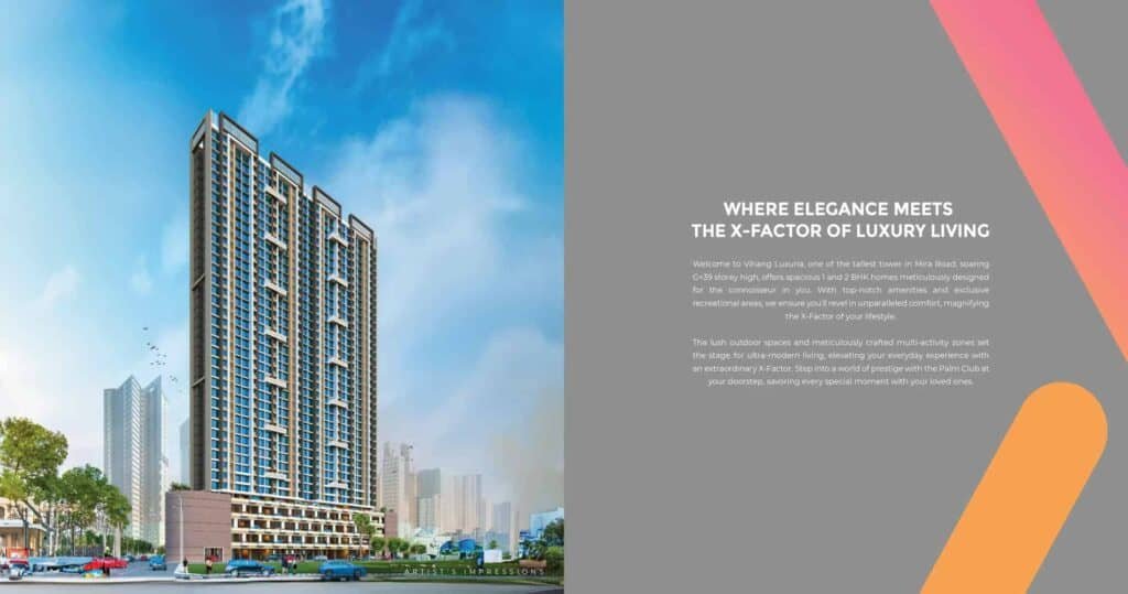 Mira Road 1 BHK: Vihang Luxuria – X Factor Magic
