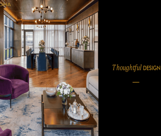 Spacious living room at Lodha Cullinan Versova residences