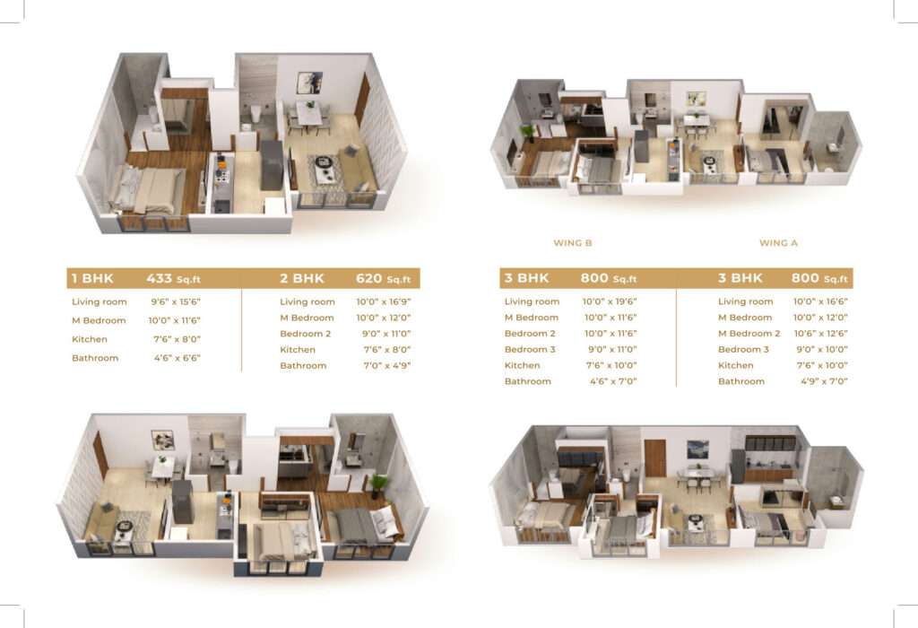 3 bhk flat in mira road