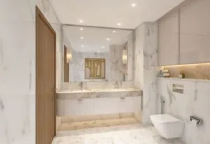 Azizi Venice apartment bathroom