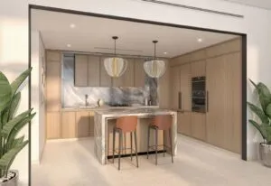 Azizi Venice apartment kitchen