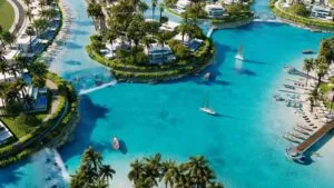 Azizi Venice lagoon and islands