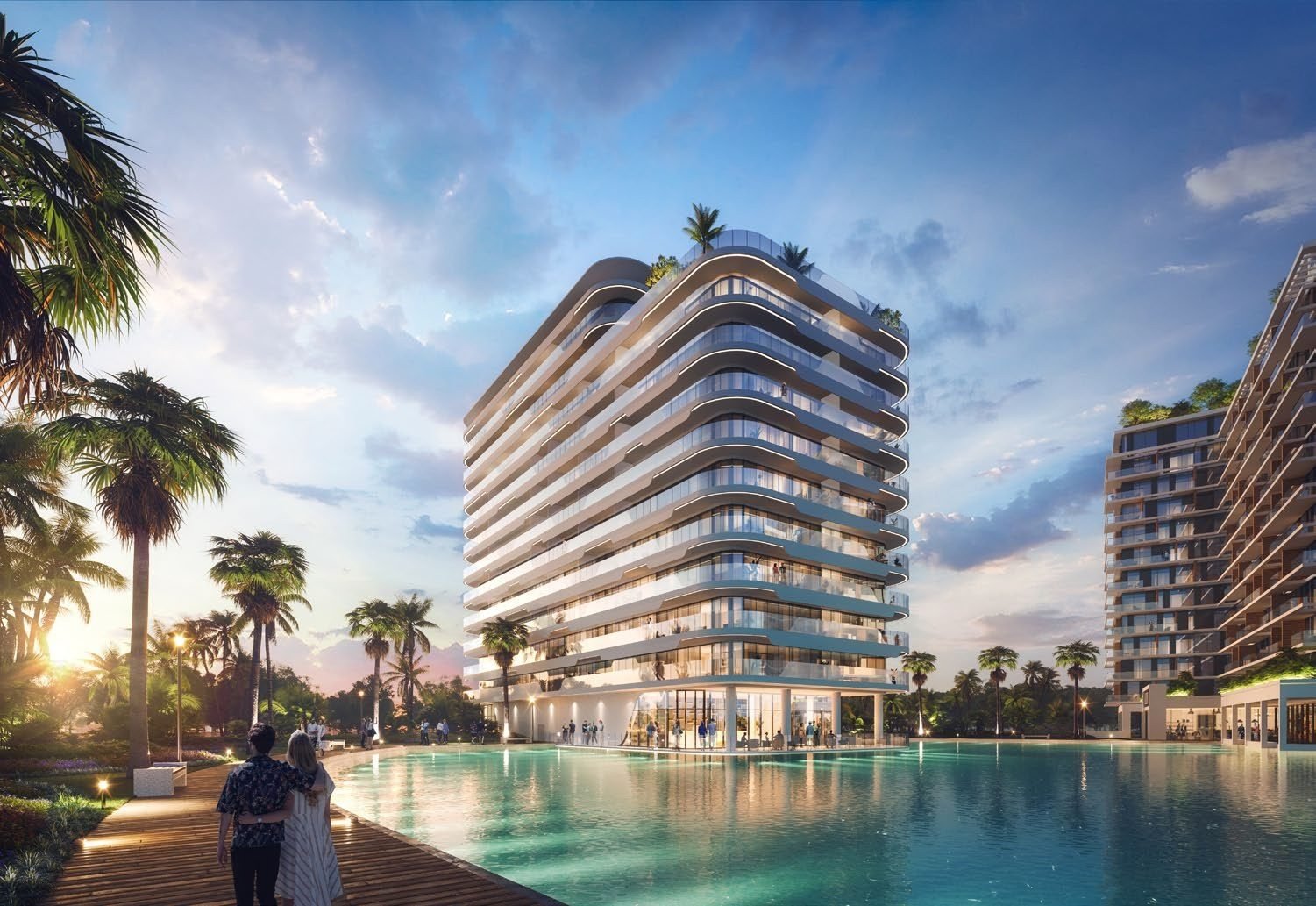 Azizi Venice residential building