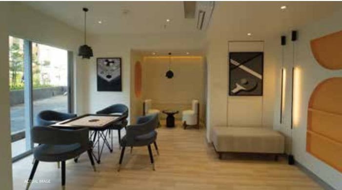 Dynamix Avanya indoor games lounge, actual photo