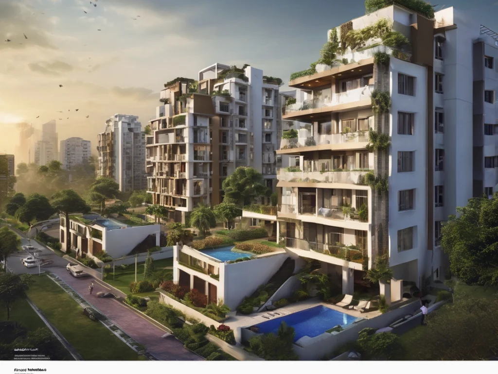 Luxury residential apartments in India driving property market growth