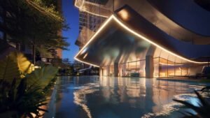 ONE by MSN clubhouse and pool