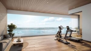 ONE by MSN deck with lake view