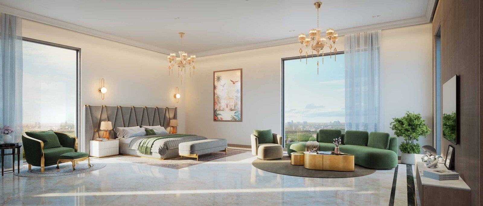 ONE by MSN master bedroom