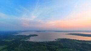 Osman Sagar lake view from ONE by MSN
