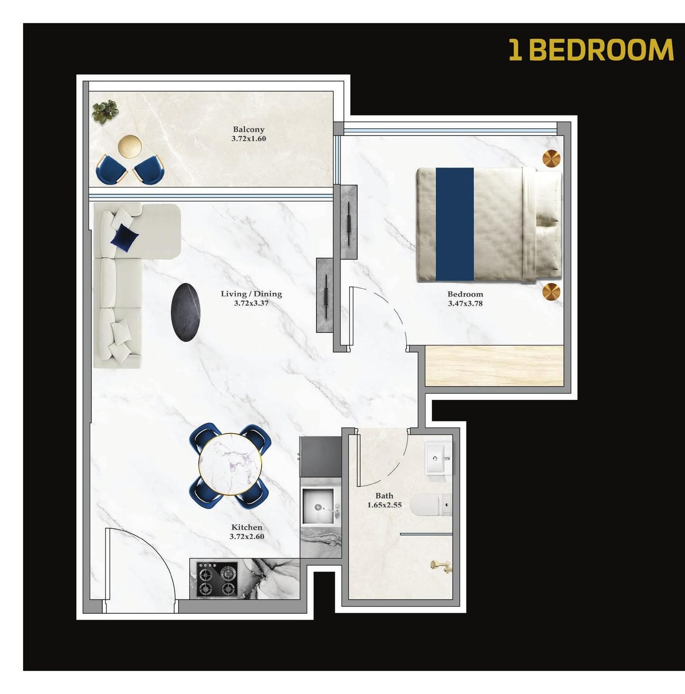 1 Bedroom
