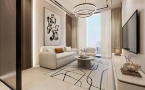 Aspirz by Danube living room, Casa Blanco interiors