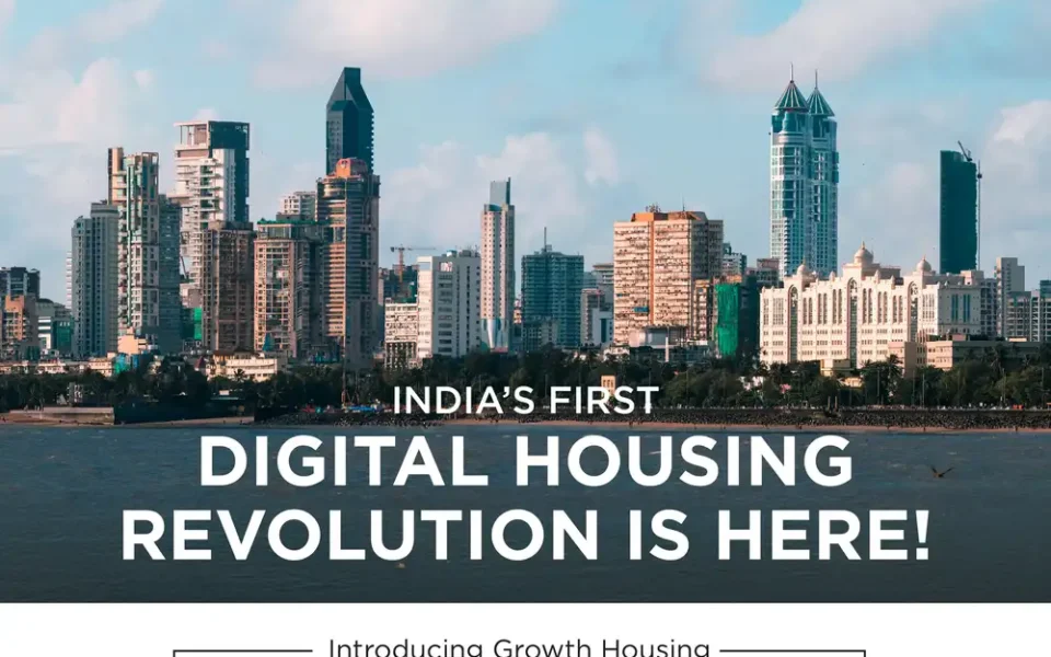 Modern house of Abhinandan Lodha with sleek design and garden, featured in a real estate campaign