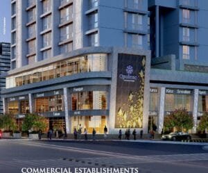 Ground and first-floor shops at Sonam Opulence, Bhayandar East (artist impression)