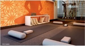 Yoga area at Sonam Opulence (artist impression)