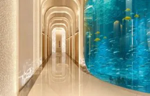 Breez by Danube aquarium corridor