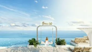 Breez 60 viewing deck and swing