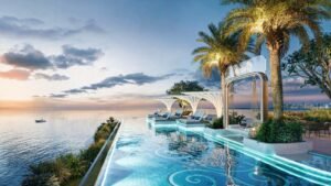 Breez by Danube infinity pool