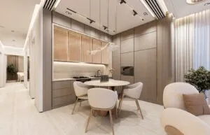 Breez by Danube kitchen and dining area