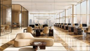 Shahrukhz by Danube office lounge