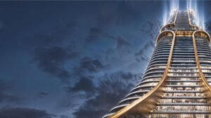 Shahrukhz by Danube 55-storey tower