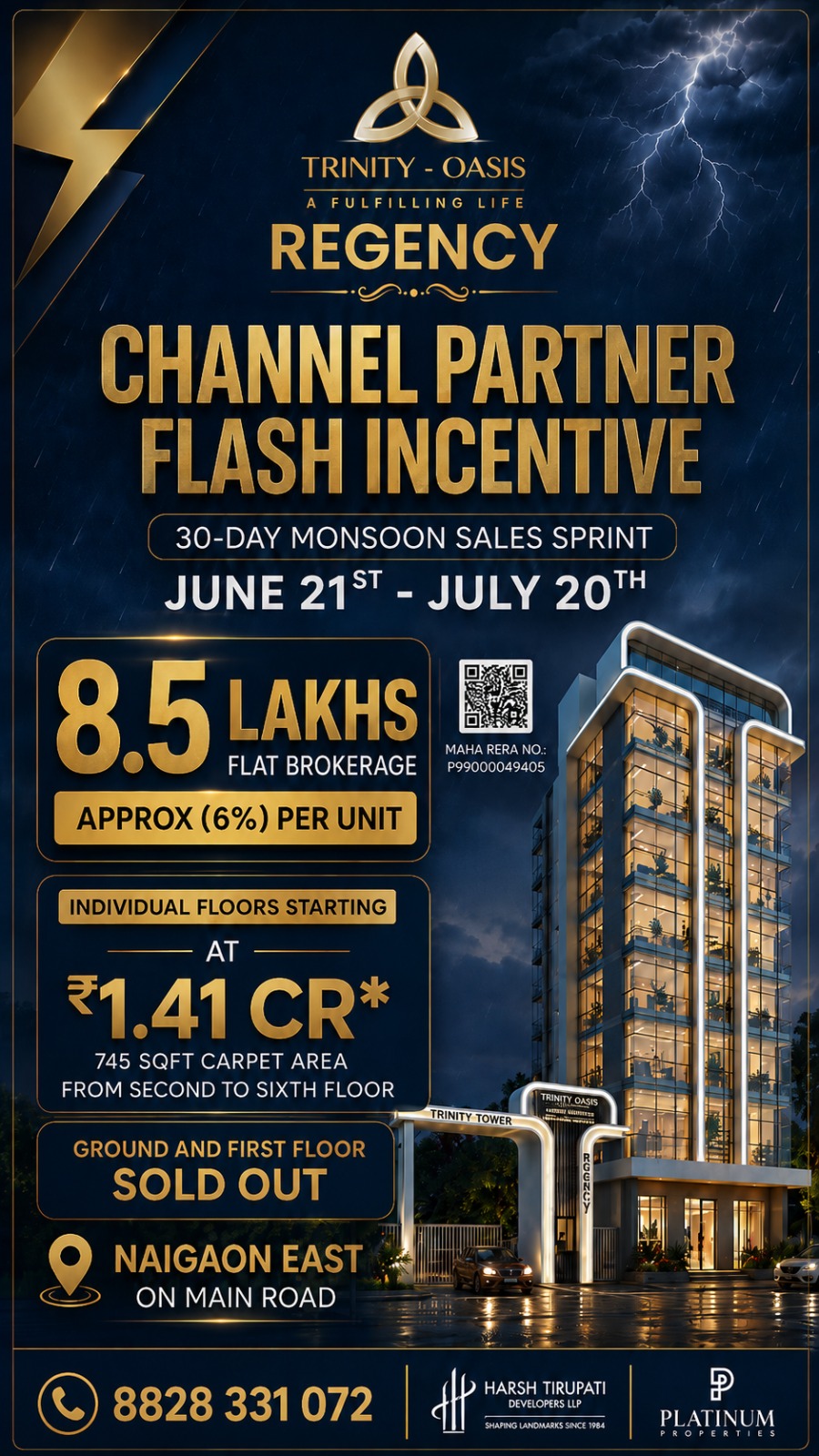 Evershine 3 bhk