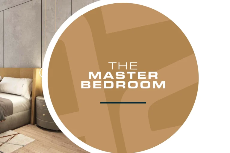 Master bedroom in Vastu-compliant flats at 42 Aura Santacruz West