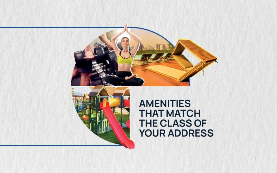 Amenities collage at Citizen Bandra West, luxury apartments in Bandra West