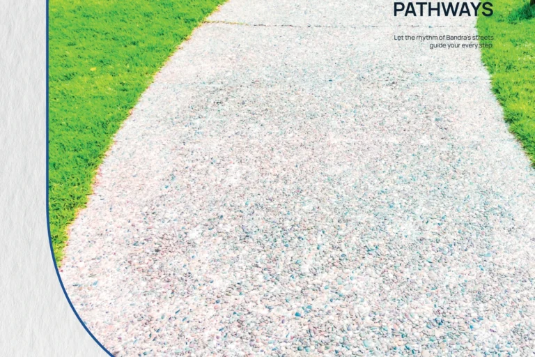 Walking pathways amenity at Citizen Bandra West, 3 BHK flats on 30th Road