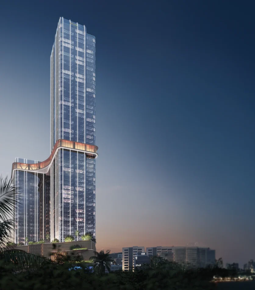 sejal City Goregaon East Commercial Space Tower dusk skyline view