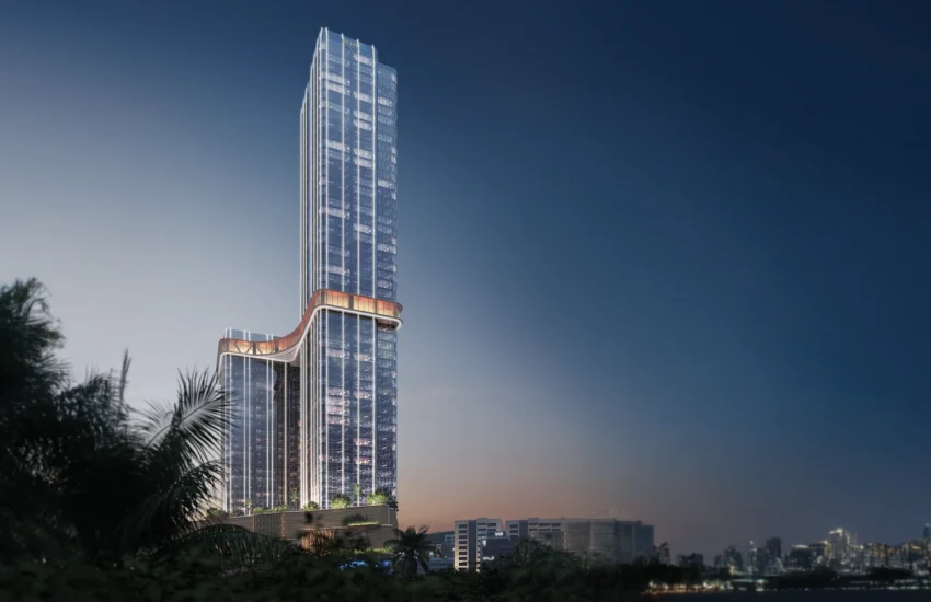 sejal City Goregaon East Commercial Space Tower dusk skyline view