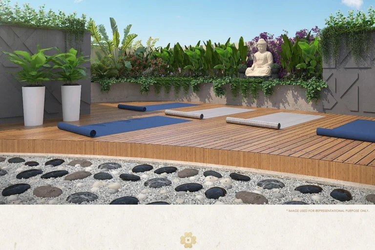 Jamuna Mahal Santacruz East yoga deck amenity
