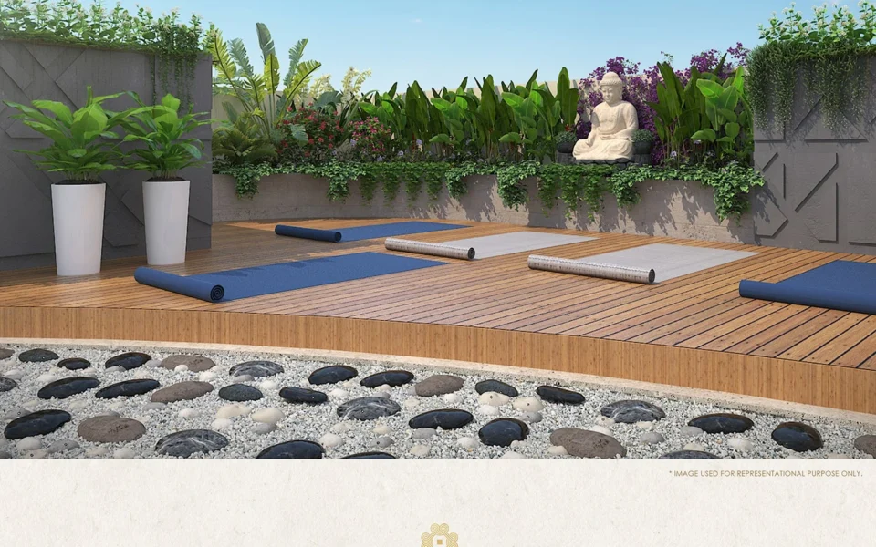 Jamuna Mahal Santacruz East yoga deck amenity