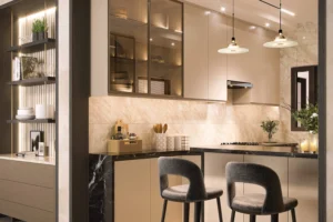 SOBHA Crescent Sector 63A open kitchen interior