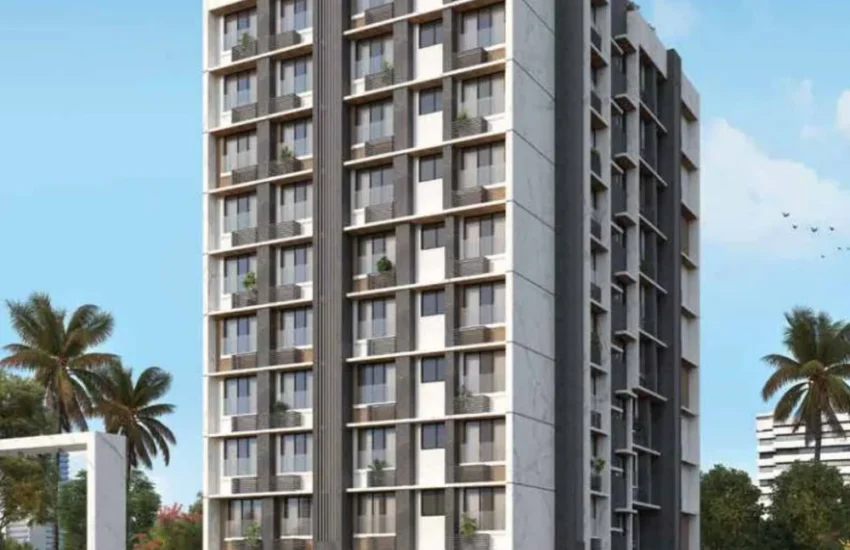 Nirmal Kunj Vile Parle West exterior building elevation on Dr Ansari Road