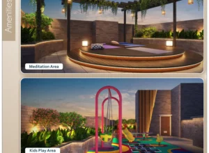 Ivory Heights Vile Parle East meditation area and kids play area