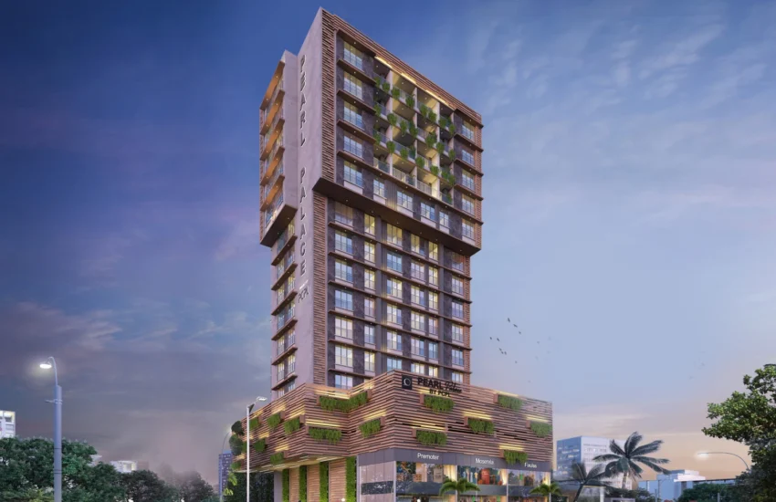 Pearl Palace Santacruz West exterior building elevation