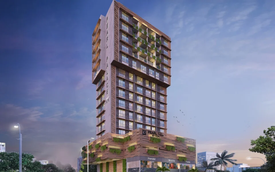 Pearl Palace Santacruz West exterior building elevation