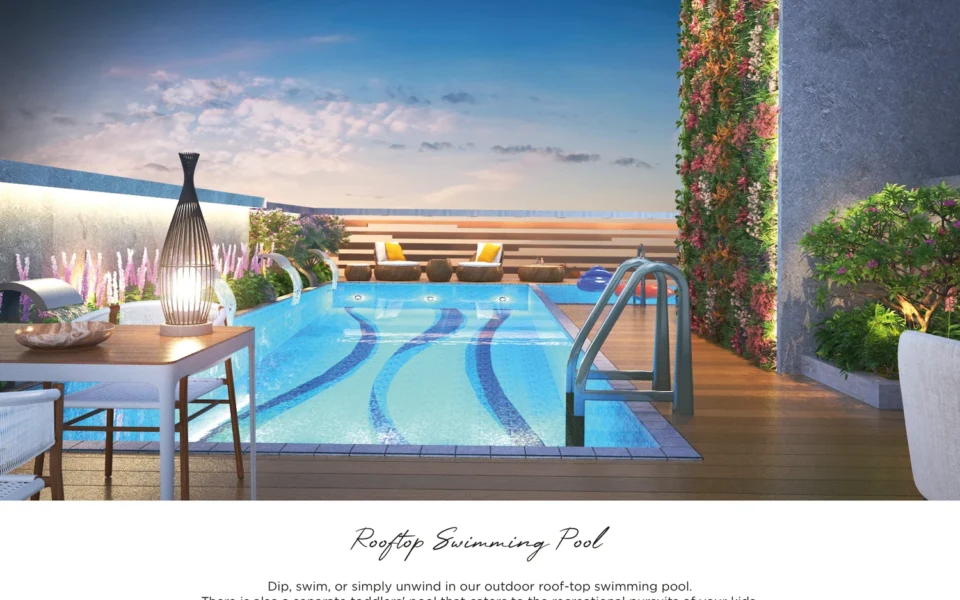 Pearl Palace Santacruz West rooftop swimming pool