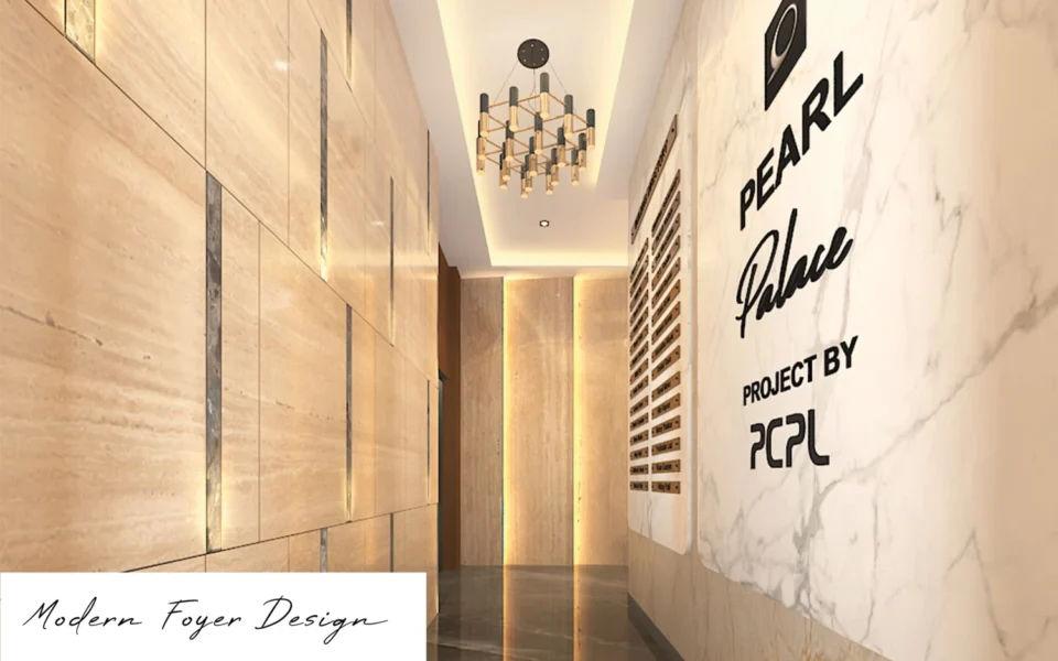 Pearl Palace Santacruz West modern foyer entrance design