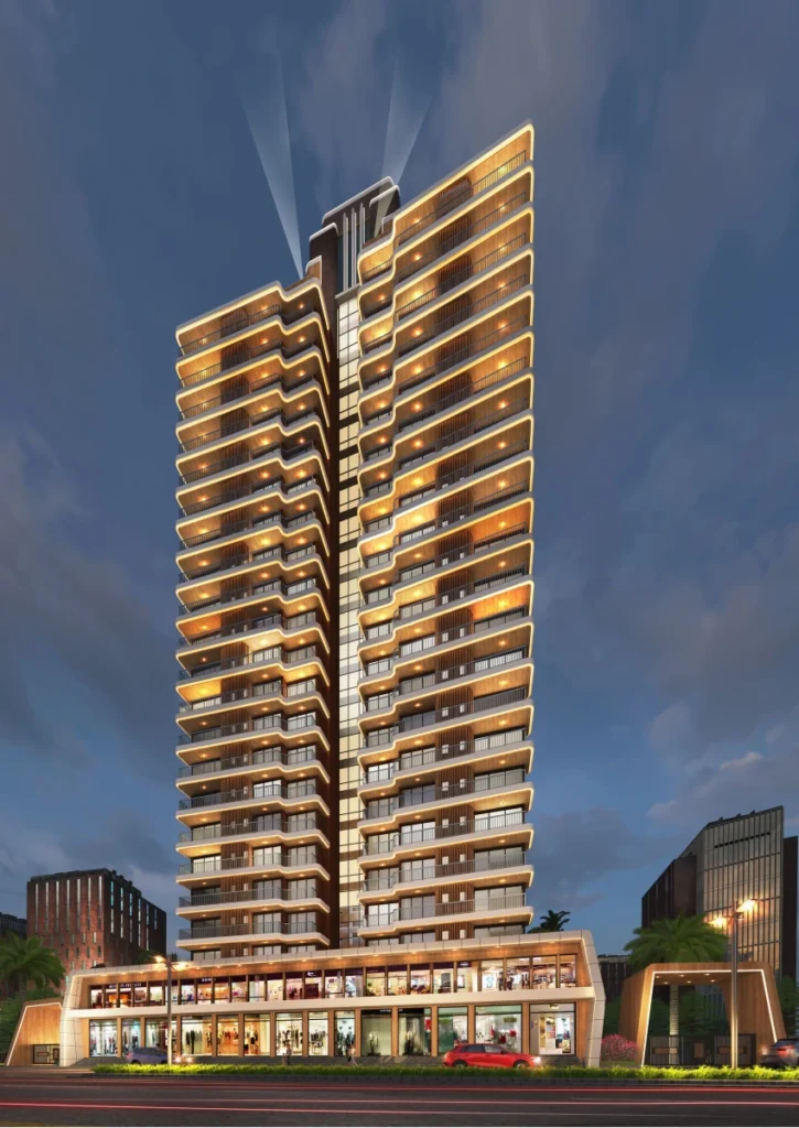 Salasar Elanza Tower-1 – 1 & 2 BHK Homes & Commercial Shops in Poonam Garden, Mira Road East
