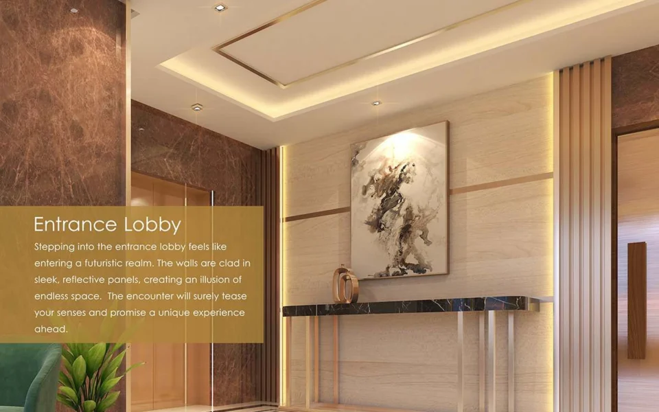Samrat Santacruz West entrance lobby interior