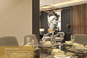 Samrat Santacruz West dining area interior
