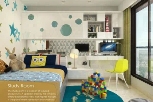 Samrat Santacruz West study room interior