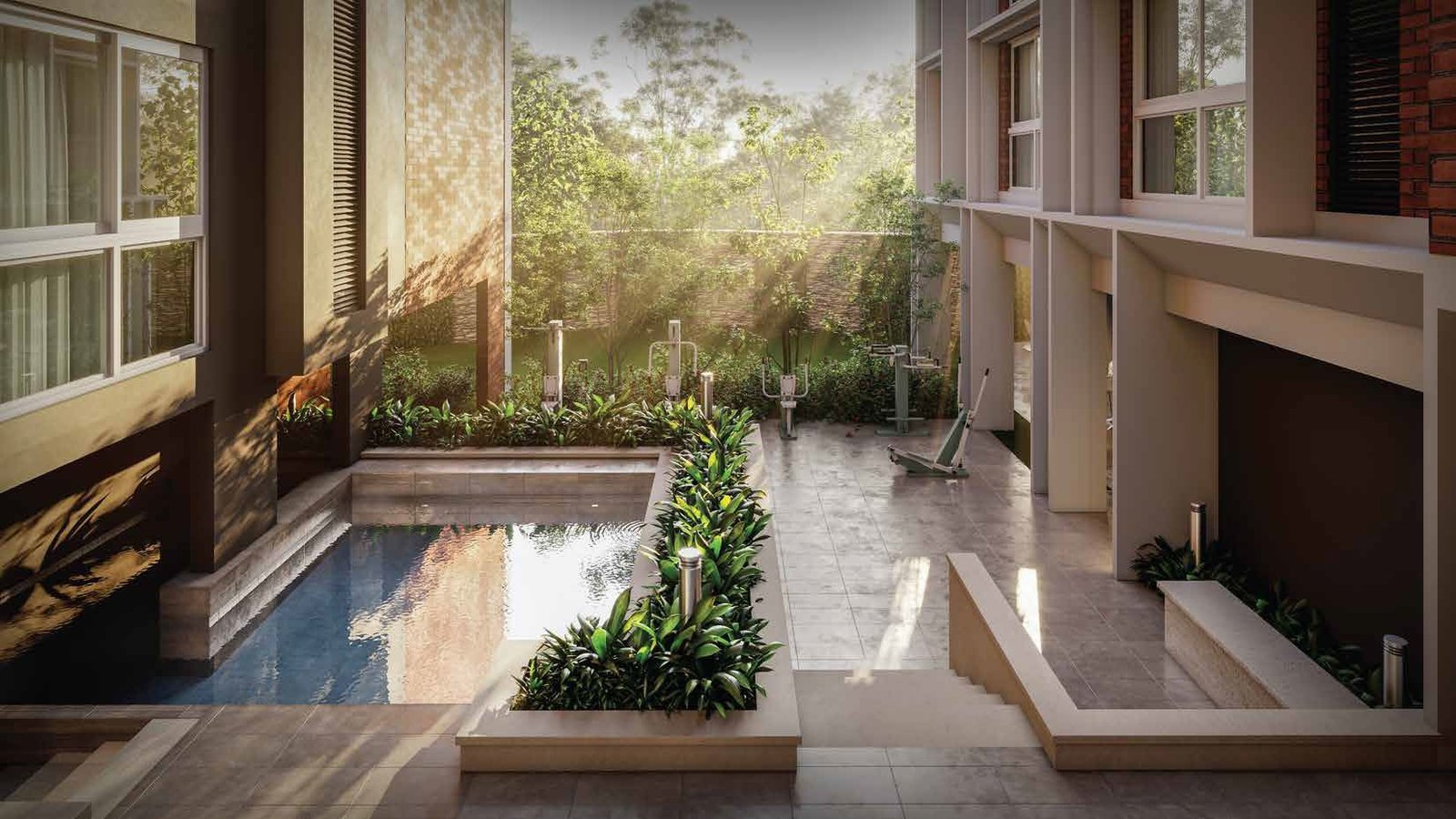 SOBHA Arbor aqua fitness bay