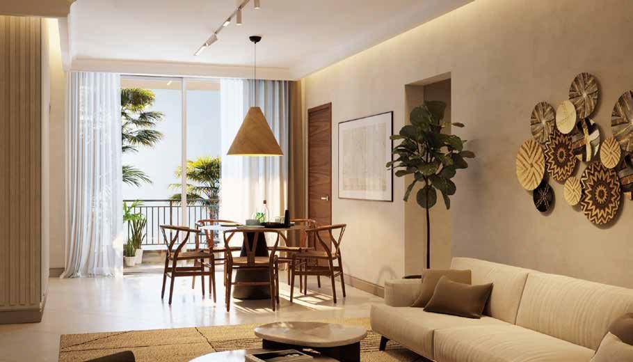 SOBHA Arbor living and dining room